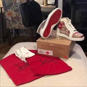 Christian Louboutin Unique Paper Bag Sneakers